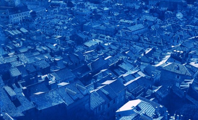 Dubrownik - cyjanotyp