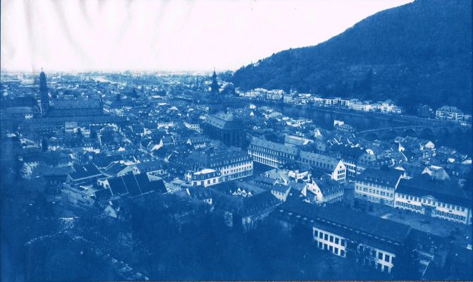 Heidelberg - cyjanotyp